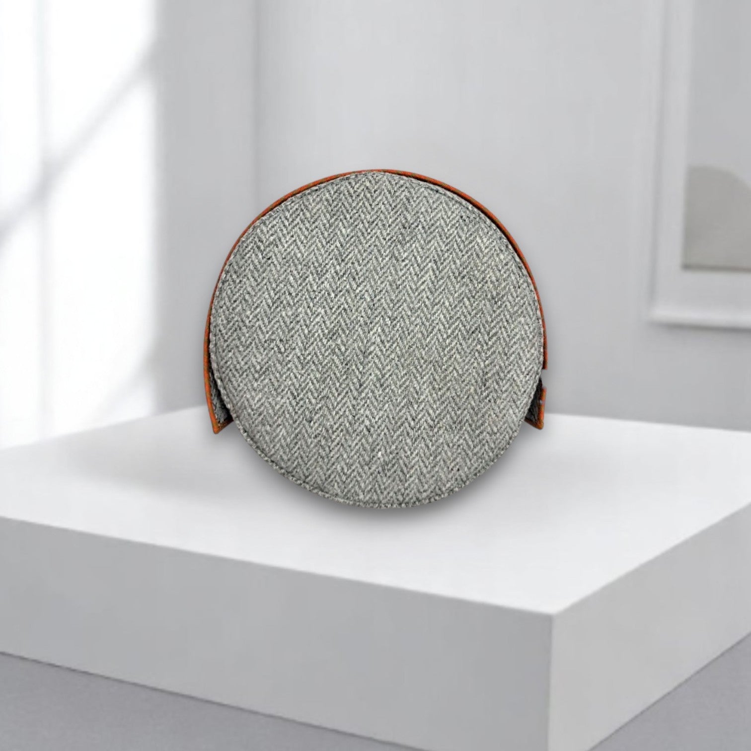 Himachali Traditional Tweed Baby Cap with Green Patti Unisex Cap