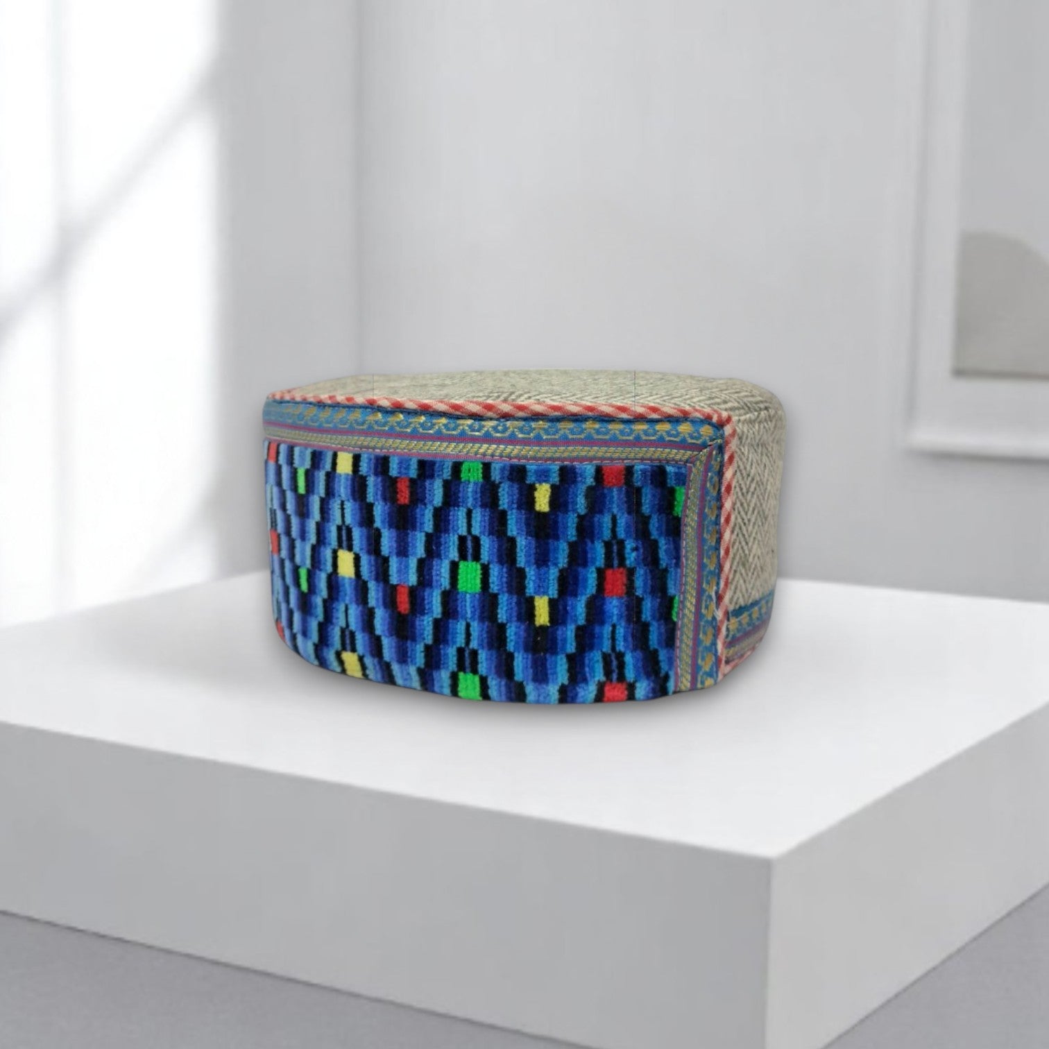 Himachali Pahadi Topi In Colorfull Design Royal Look