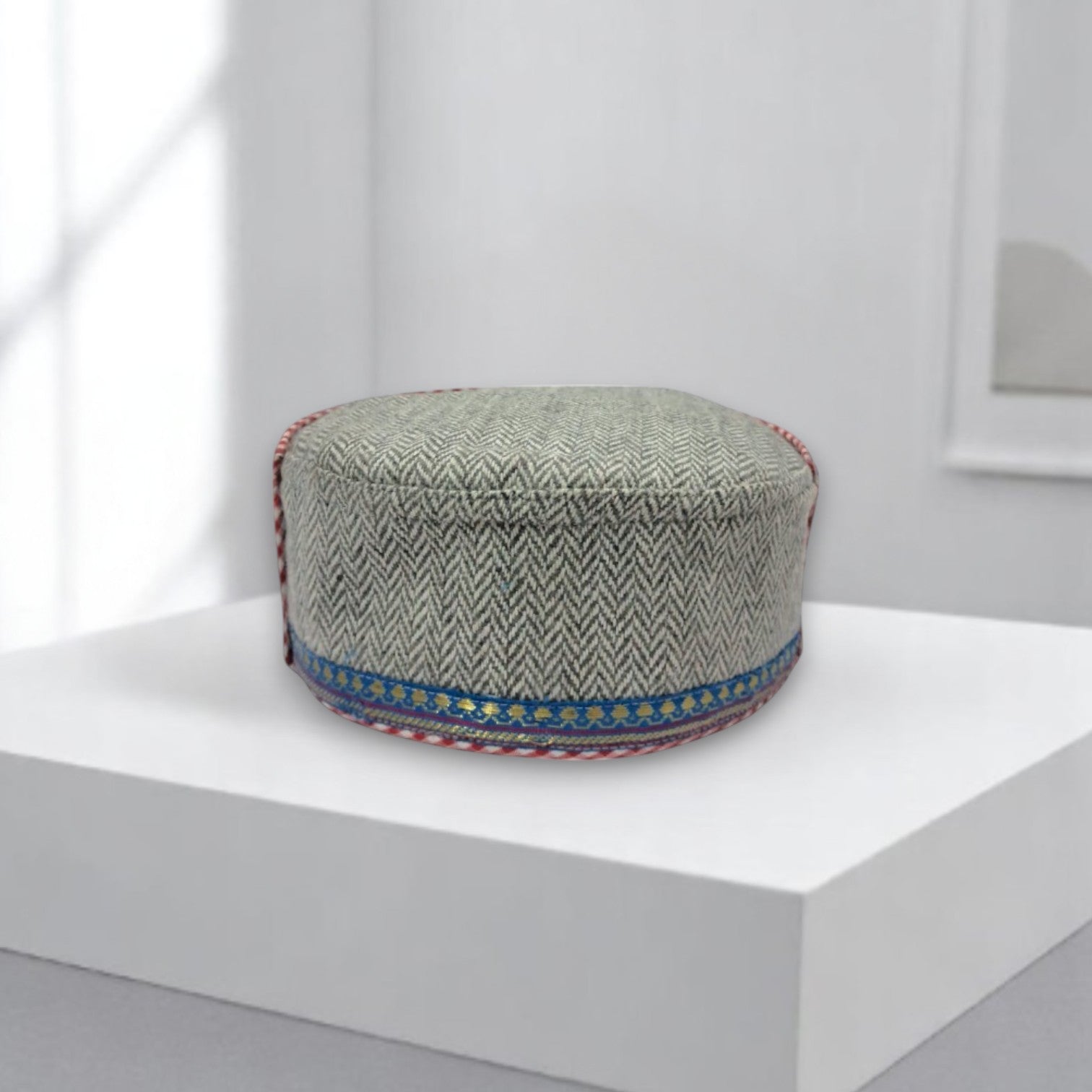 Himachali Pahadi Topi In Colorfull Design Royal Look