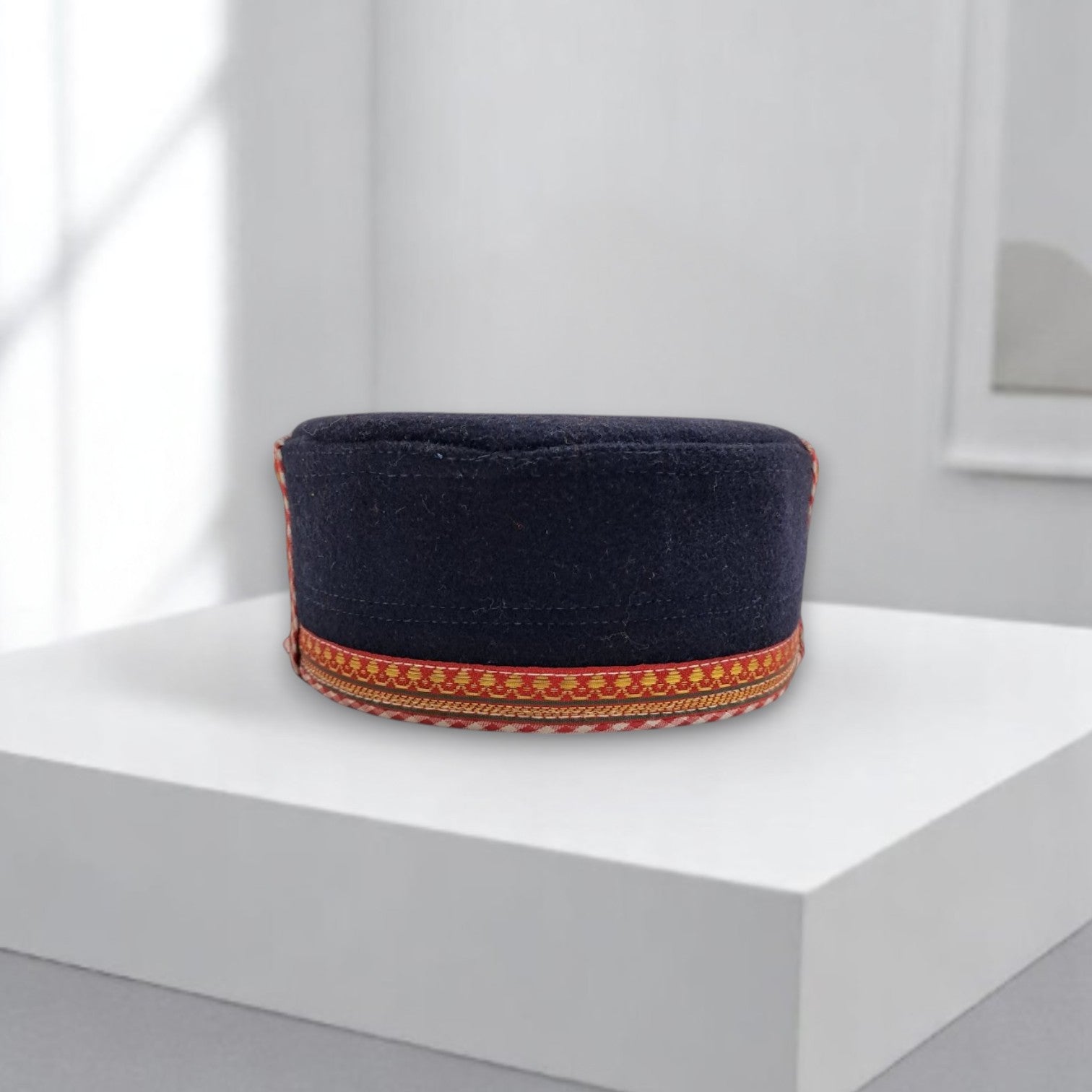 Himachali Traditional Saneel Gotta Cap Unisex Elegance In Every Style