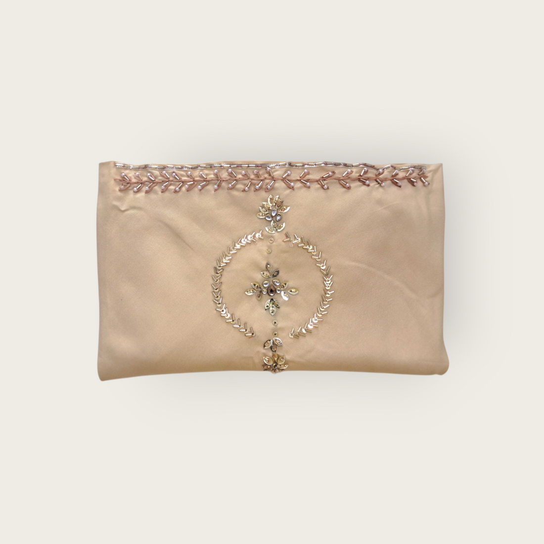 Himachali Traditional Dhatu Head Scarf for Women – Hand-Embroidered Rayon Fabric with Stone Work | Pahadi Cultural & Ethnic Wear
