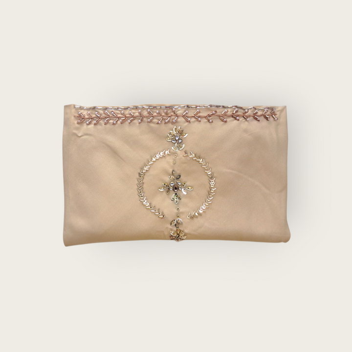 Himachali Traditional Dhatu Head Scarf for Women – Hand-Embroidered Rayon Fabric with Stone Work | Pahadi Cultural & Ethnic Wear